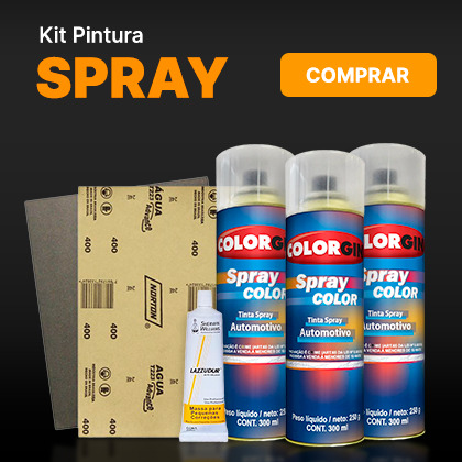 kit spray massa lixa